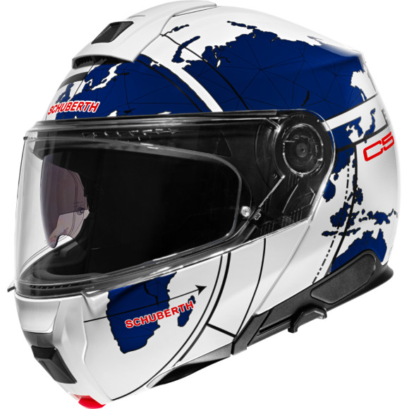 Vyklápěcí přilba SCHUBERTH C5 Globe Blue